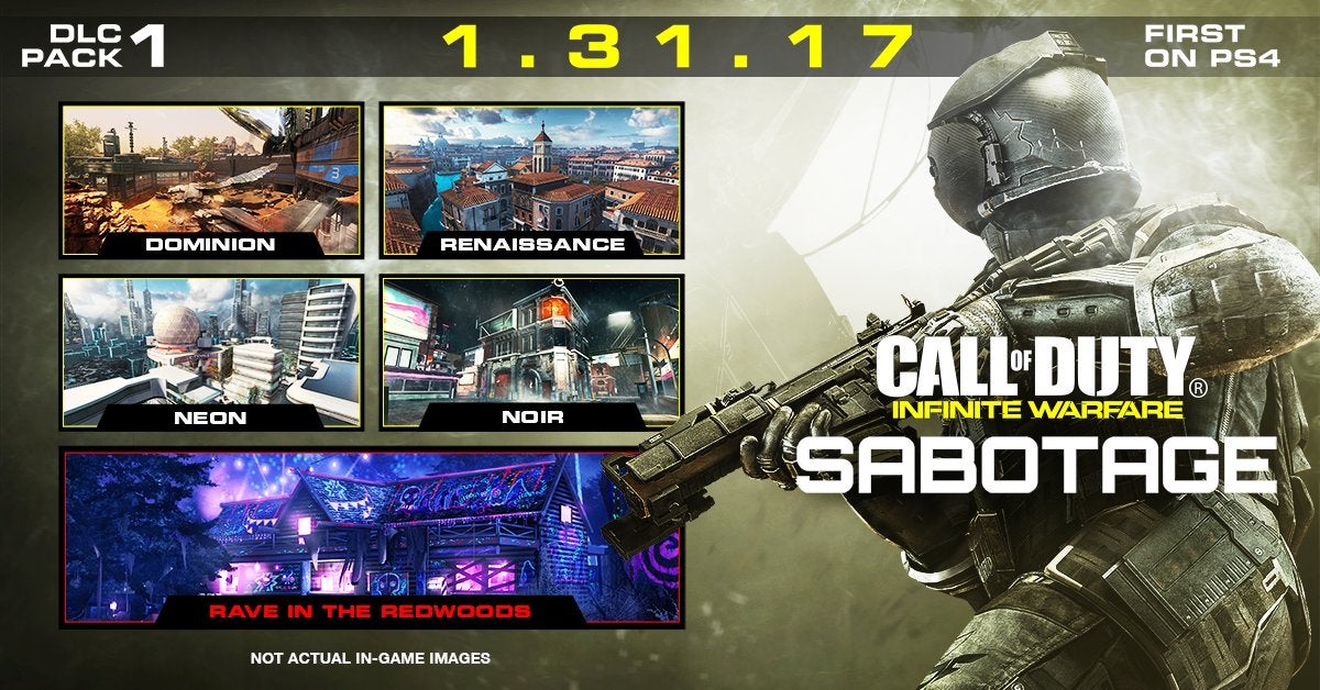 First Call of Duty Infinite Warfare DLC pack drops at the end of